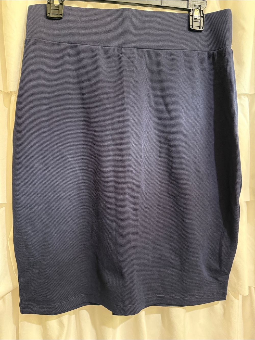 Navy Pencil Skirt for Women - Sleek Everyday Workwear